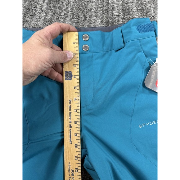 Spyder Pants Girls 14 Blue Olympia Insulated Ski Snow Primaloft Waterproof - Picture 7 of 12